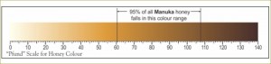 Pfund Scale for Honey Color